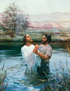 Jesus' baptism