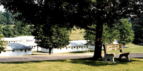 picture of dorms over the hill